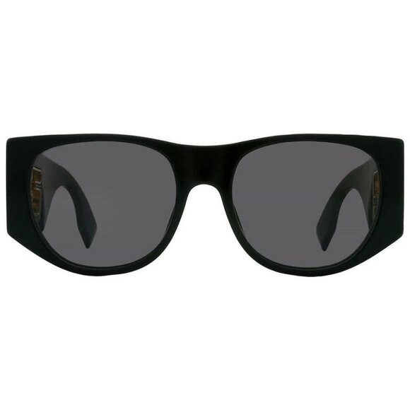 New Authentic Fendi Grey Oval Ladies Sunglasses FE40109I 01A 54 FE40109I 01A 54 - Picture 1 of 6